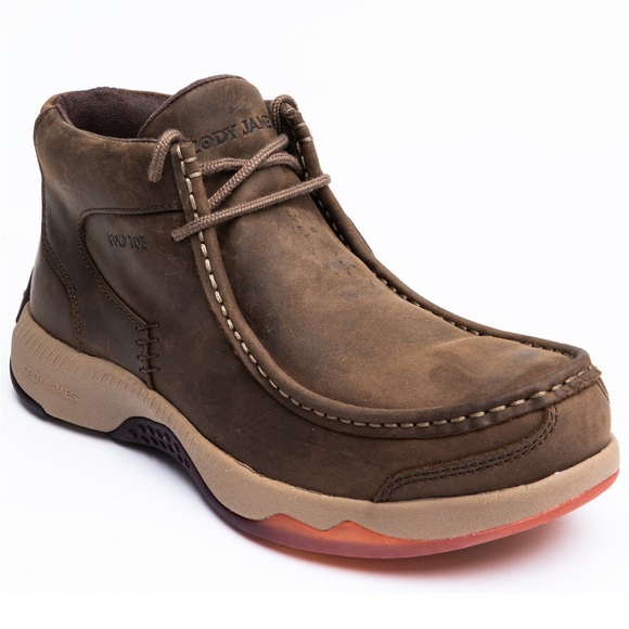 Cody James Other - CODY JAMES MEN'S LOW CUT CASUAL DRIVER WORK SHOES - COMPOSITE TOE Brown US 10